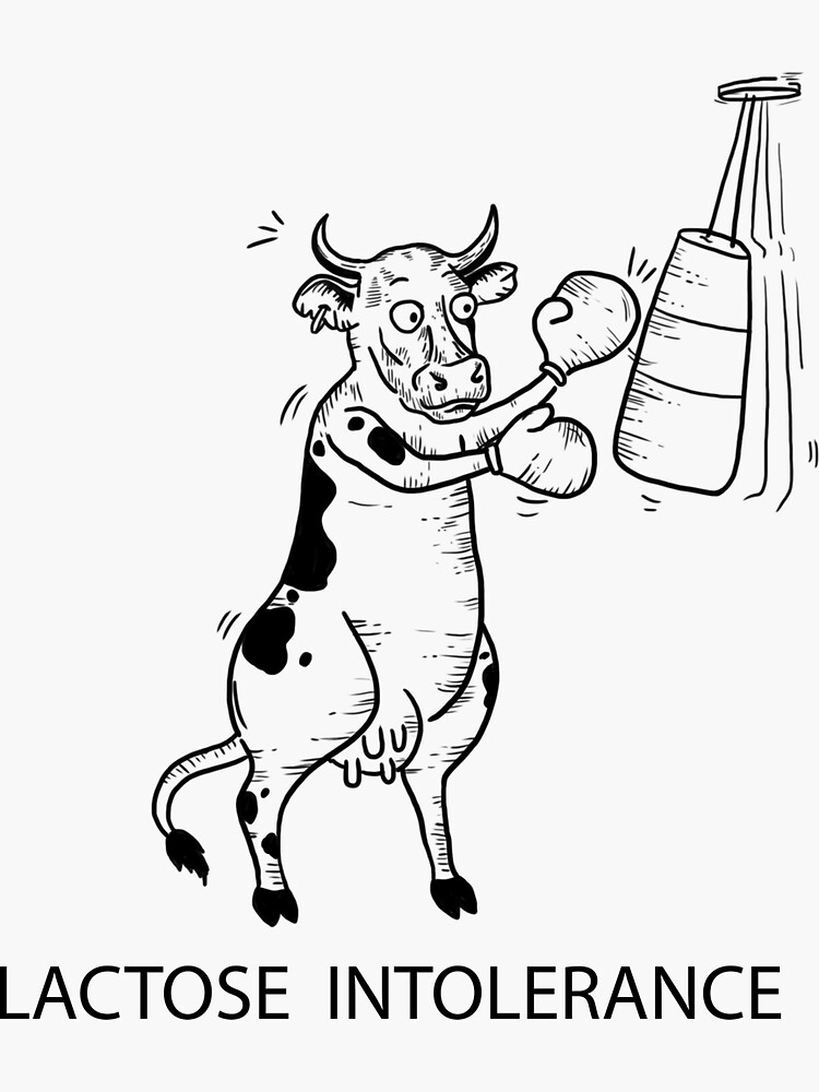 "Funny Food Intolerant / Lactose Intolerance / Lactose Intolerant