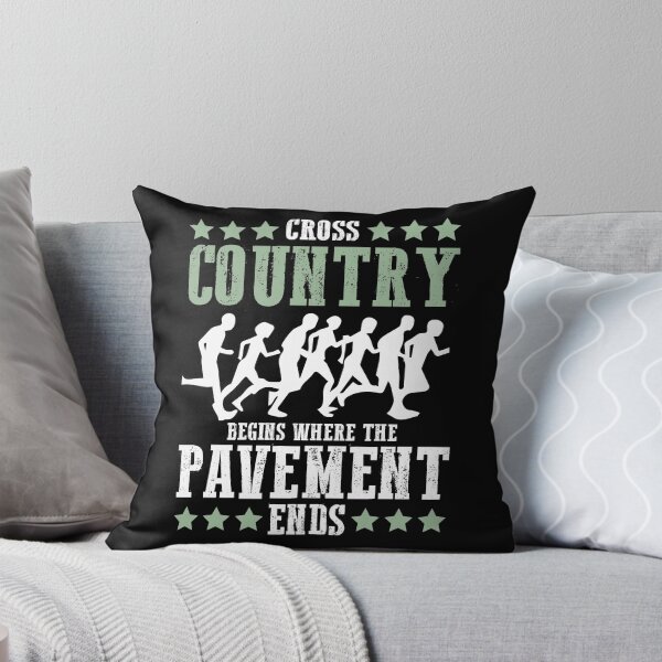 Item preview, Cross Country Begins Where The Pavement Ends designed and sold by MagicSD Designs.
