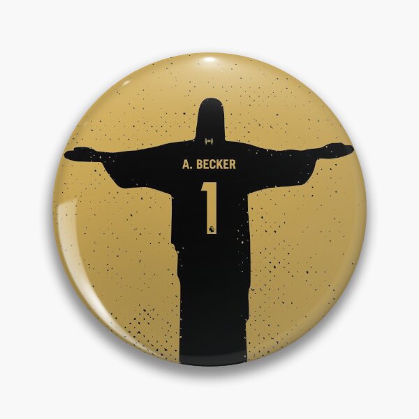 Item preview, The Holy Goalie – tribute design for Liverpool FC's Alisson Becker designed and sold by KAMcDermott74.