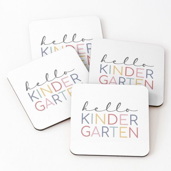 Item preview, Hello Kindergarten Colorful designed and sold by AutonomousN.