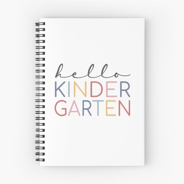 Item preview, Hello Kindergarten Colorful designed and sold by AutonomousN.