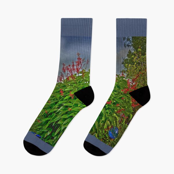 Item preview, Artistic Red Firespike Plant designed and sold by KbytesOfJax Outdoor and Nature.