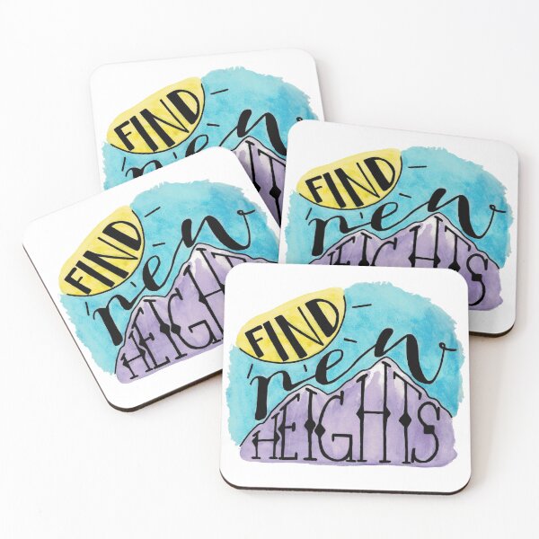Item preview, Find New Heights designed and sold by WhiteThorneGoods.