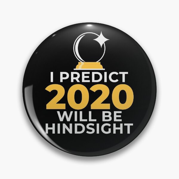 Item preview, Funny Crystal Ball Hindsight 2020 Psychic Mystic Prediction designed and sold by Maria Garcia.