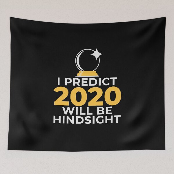 Item preview, Funny Crystal Ball Hindsight 2020 Psychic Mystic Prediction designed and sold by Maria Garcia.
