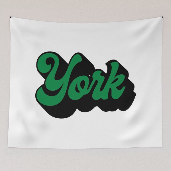 Item preview, York College of Pennsylvania Groovy Cursive designed and sold by agnello22.
