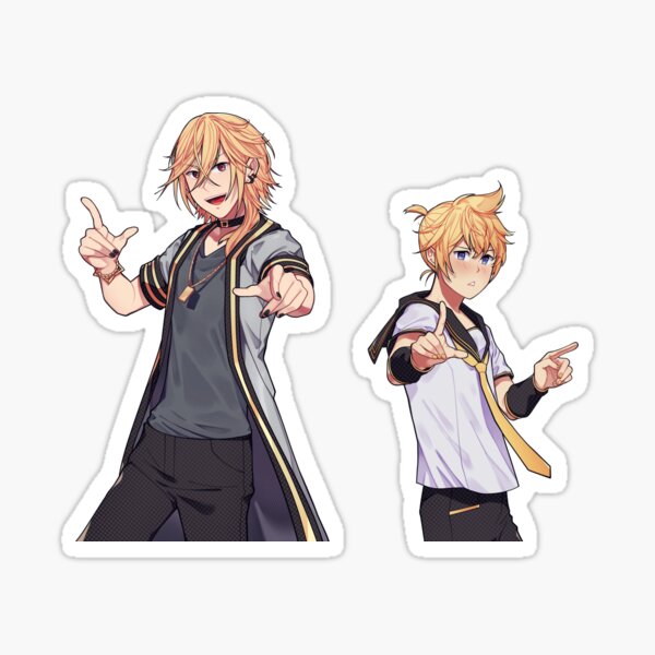 blonde bros Sticker