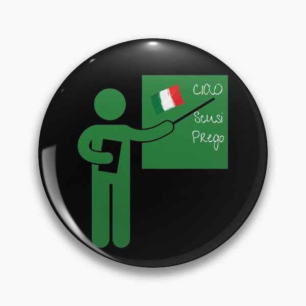 Item preview, Italian Teacher at the Blackboard designed and sold by garhoud.