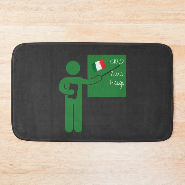 Item preview, Italian Teacher at the Blackboard designed and sold by garhoud.