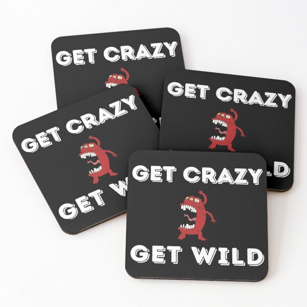 Item preview, Get Crazy Get Wild designed and sold by Ellisen Prints.