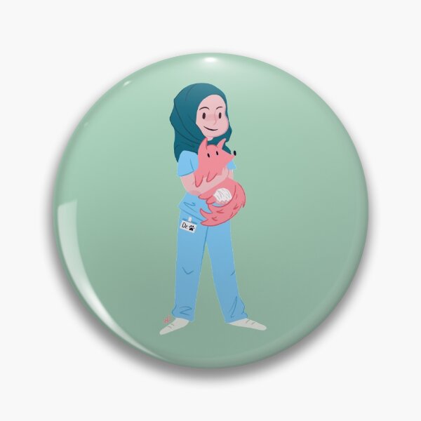 Item preview, Veterinarian Hijab designed and sold by GlitterNoot.
