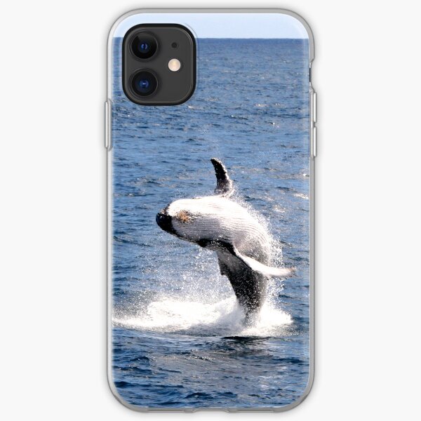 Breaching Humpback Whale iPhone Soft Case
