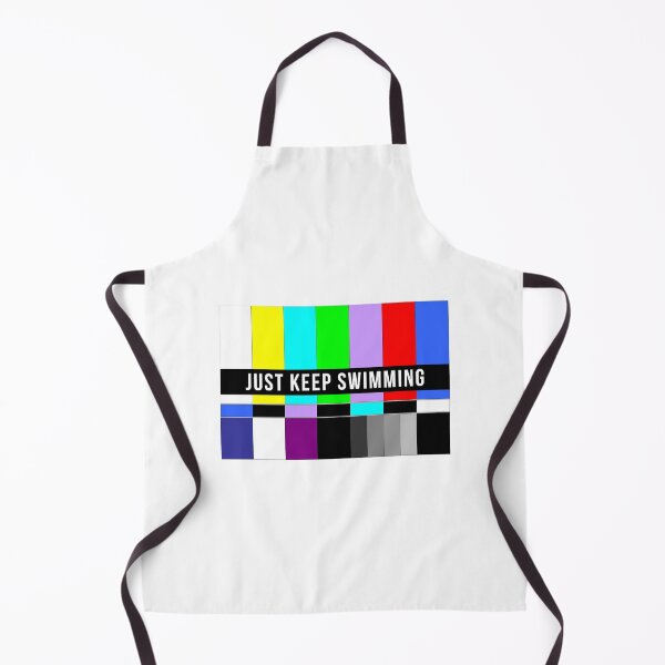 Item preview, Just Keep Swimming No Signal Old TV designed and sold by T-shirt For You.