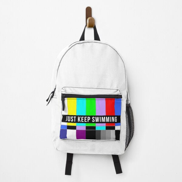 Item preview, Just Keep Swimming No Signal Old TV designed and sold by T-shirt For You.