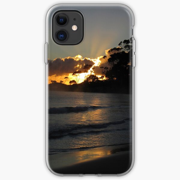 Binalong Bay Sunrise, Tasmania - Australia iPhone Soft Case