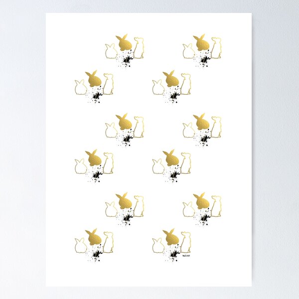 Item preview, bunnies version 1 designed and sold by melaniab-art.
