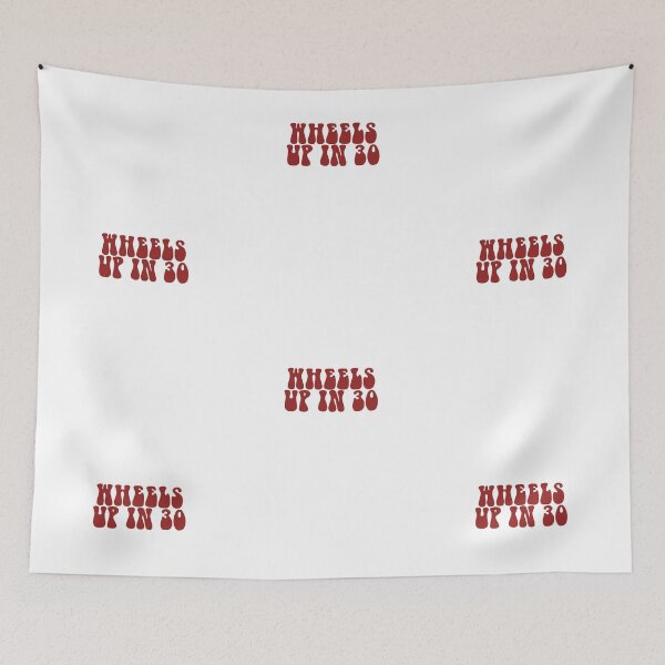 Item preview, Wheels Up In 30- Red designed and sold by ChelbyMoore.