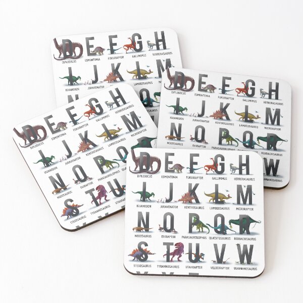 Item preview, The Dinosaur Alphabet designed and sold by Kappete.