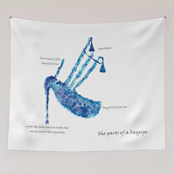 Item preview, Bagpipe designed and sold by perryartdesign.