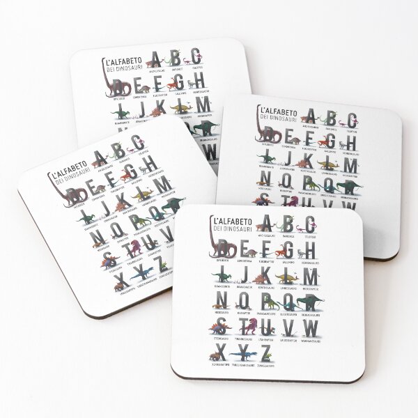 Item preview, The Dinosaur Alphabet (Italian Version) designed and sold by Kappete.