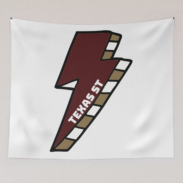 Artikelvorschau, Texas State University Lightning Bolt entworfen und verkauft von kkosmicki.