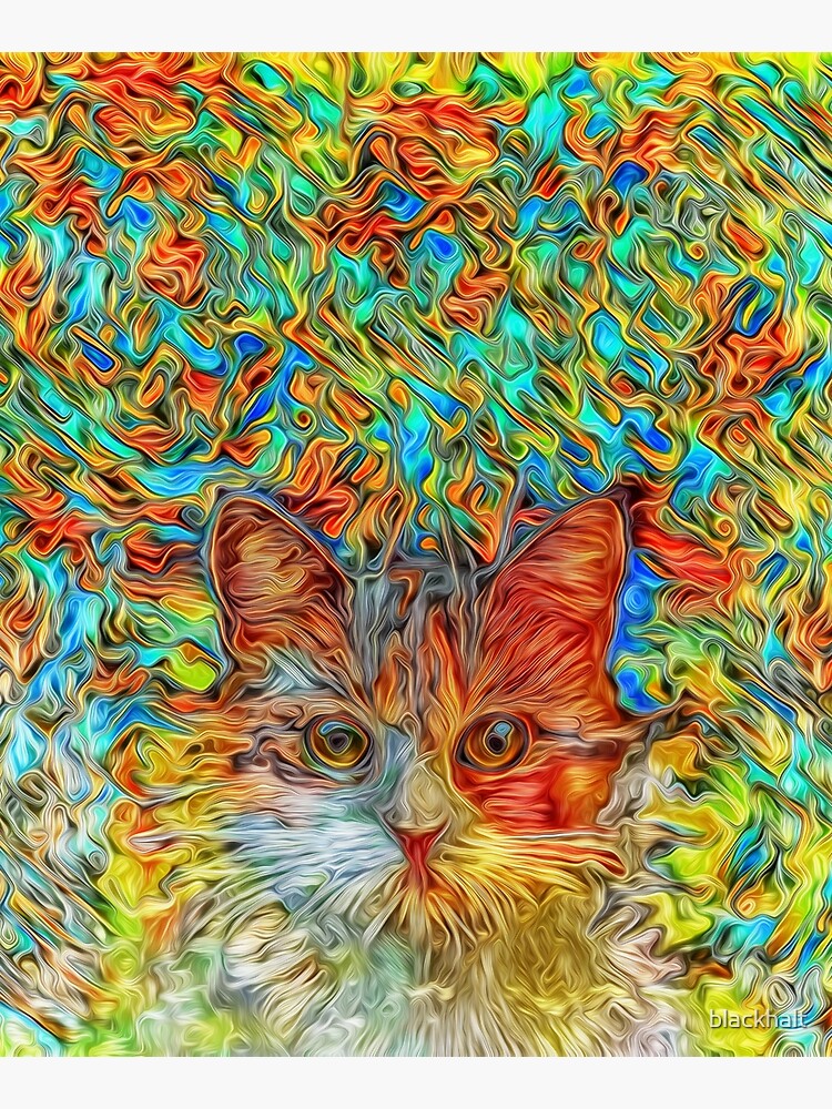 Abstract Cat by blackhalt
