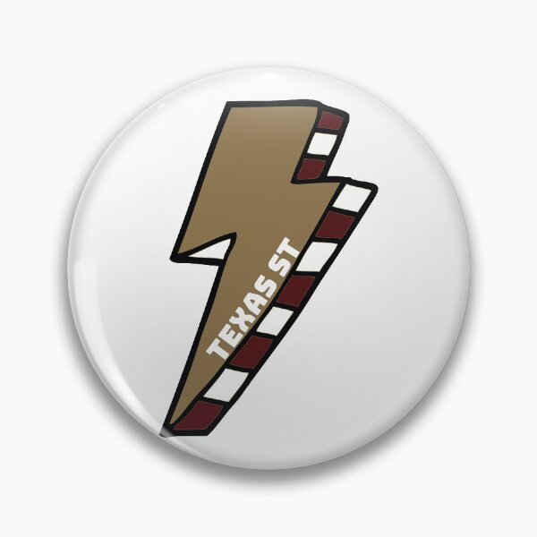 Artikelvorschau, Blitzschlag der Texas State University entworfen und verkauft von kkosmicki.