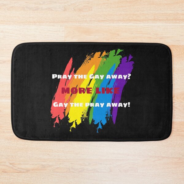 Item preview, Gay the Pray Away Exmormon Exchristian  designed and sold by BlackDogMerch20.