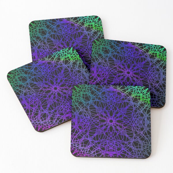 Item preview, Neon Mandala designed and sold by SquareGarden73.