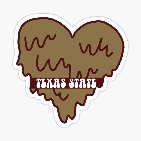 The Texas Lone Star Sticker – Heart Sticker Company