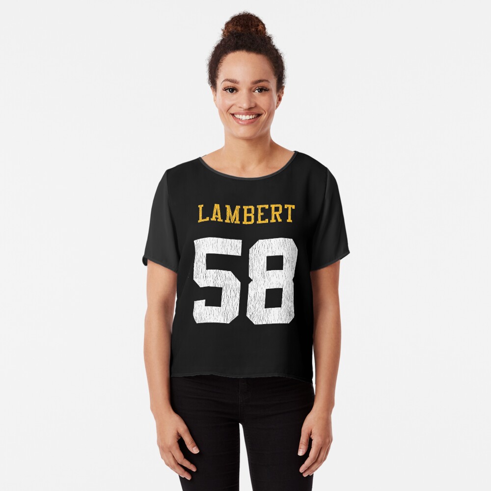 Women's Rocky Bleier Pittsburgh Steelers Retro Tri-Blend V-Neck T-Shirt -  Black