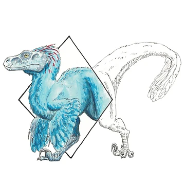 Artwork thumbnail, Diamond Raptor by WhiteThorneGoods
