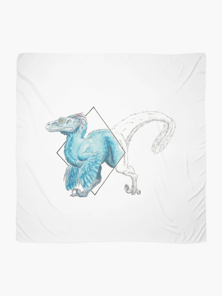 Thumbnail 2 of 3, Scarf, Diamond Raptor designed and sold by WhiteThorneGoods.