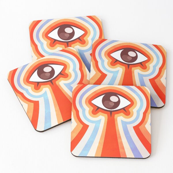 Item preview, Retro Psychedelic Third Eye Chakra designed and sold by ciderdesign.