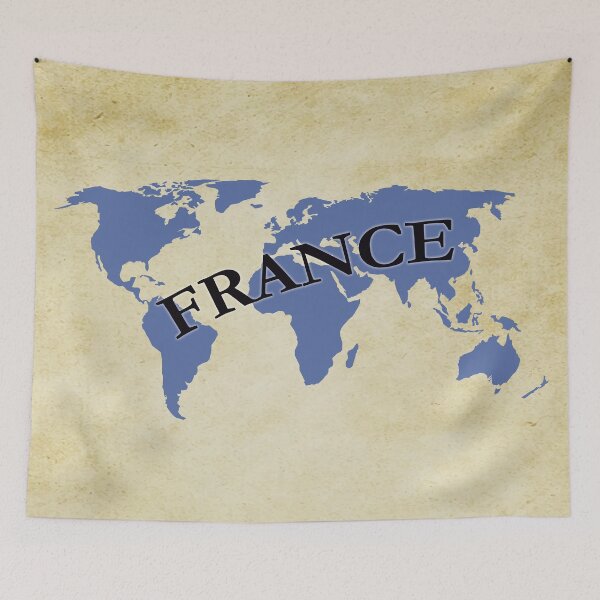 Item preview, France as the Big blue blob conquering the world- Europa Universalis IV  designed and sold by Vela Barrera.