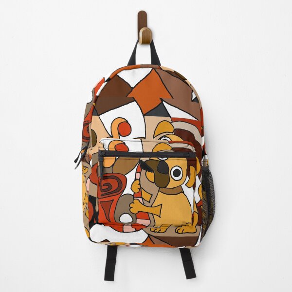 Item preview, Funny Pug Playing Sax Abstract Art designed and sold by Nature's Fancy.