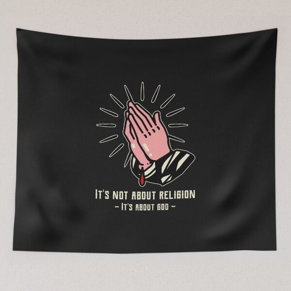 Item preview, Its not about religion positive religious  designed and sold by BlackDogMerch20.