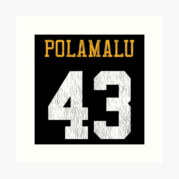 Troy Polamalu Art Prints for Sale - Fine Art America