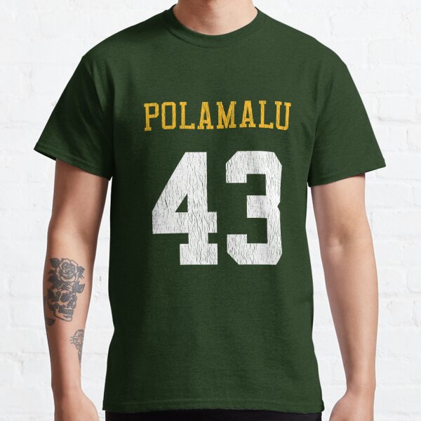 Troy Polamalu Jersey Essential T-Shirt for Sale by WalkDesigns