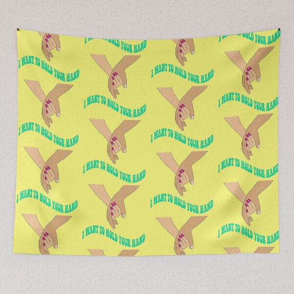 Item preview, I WANT TO HOLD YOUR HAND designed and sold by shopretroblue.