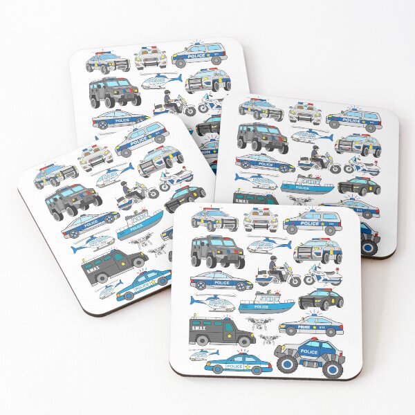 Item preview, Police Cop Car designed and sold by samshirts.