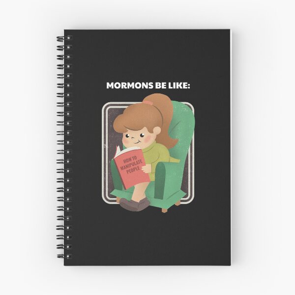 Aperçu de l'œuvre Exmormon des mormons manipulateurs créée et vendue par BlackDogMerch20.