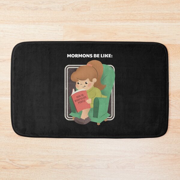 Item preview, Manipulative Mormons Exmormon designed and sold by BlackDogMerch20.