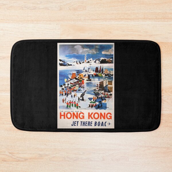 Item preview, Hong  Kong retro poster designed and sold by CorasPosters.