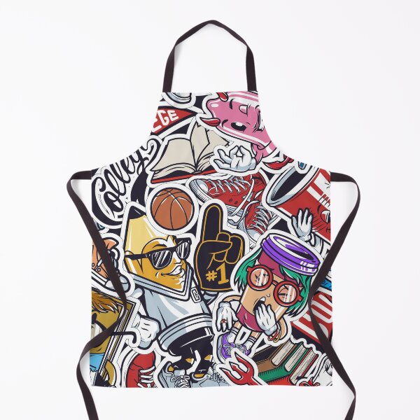 Item preview, Vintage College Colorful Seemless pattern Deadfamous designed and sold by Dead-Famous.