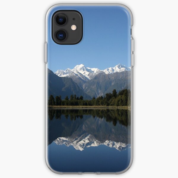 Lake Matheson - New Zealand iPhone Soft Case