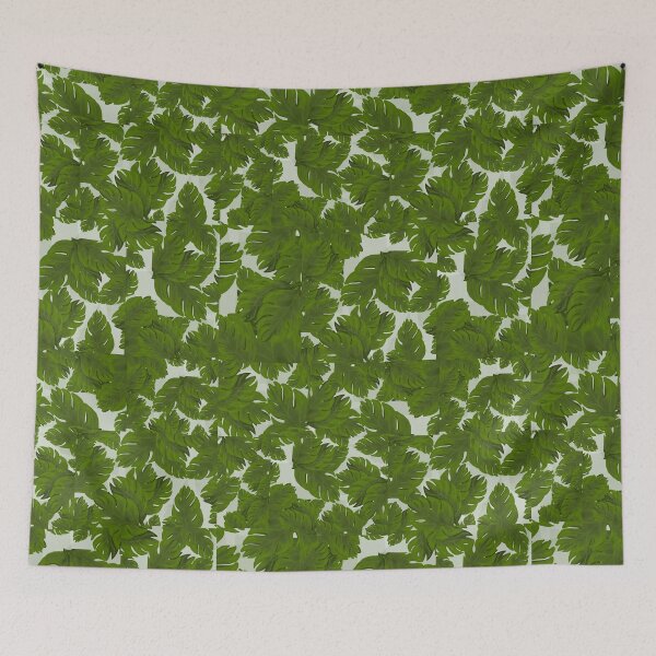 Item preview, Tropical  leaf print  designed and sold by boredartbynt.