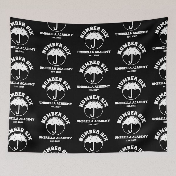 Item preview, UMBRELLA ACADEMY NUMBER SIX designed and sold by localfandoms.