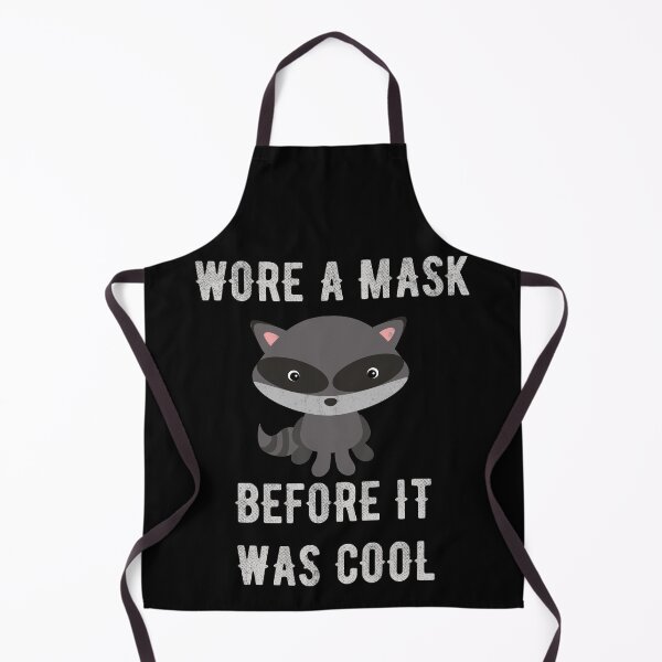 Item preview, Wore A Mask Before It Was Cool - Funny Cartoon Raccoon designed and sold by Zerasu.