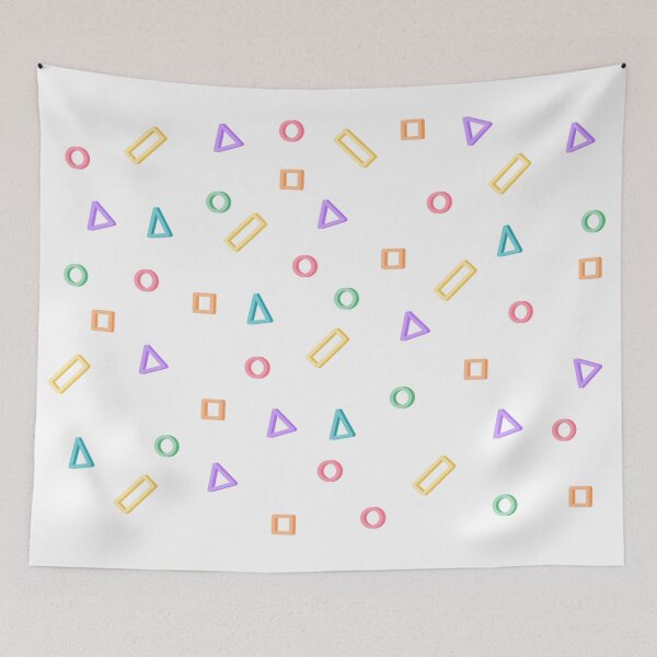 Item preview, Cute Pastel Shapes designed and sold by LiaCreates.